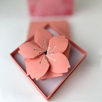Origami Flower Jewelry Box