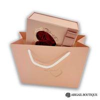 Half Dozen Mini Roses Jewelry Box