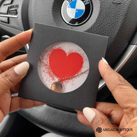 I Love You In Heart Message Imprint Necklace