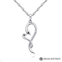 Motherly Love Swan Necklace.