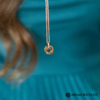 I Love You In 100 Languages Necklace Preserved XL Forever Rose Box