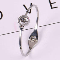 100 Languages I Love You Bangle Bracelet.