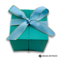 Forever Blossom Preserved Rose Jewelry Box With Projection Necklace