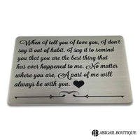 Wallet And Projection Keychain Gift Set For Your Man