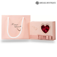 Half Dozen Mini Roses Jewelry Box.