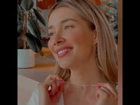 Rainbow Crystal Heart Love Necklace With Forever Blossom Preserved XL Red Rose Jewelry Box