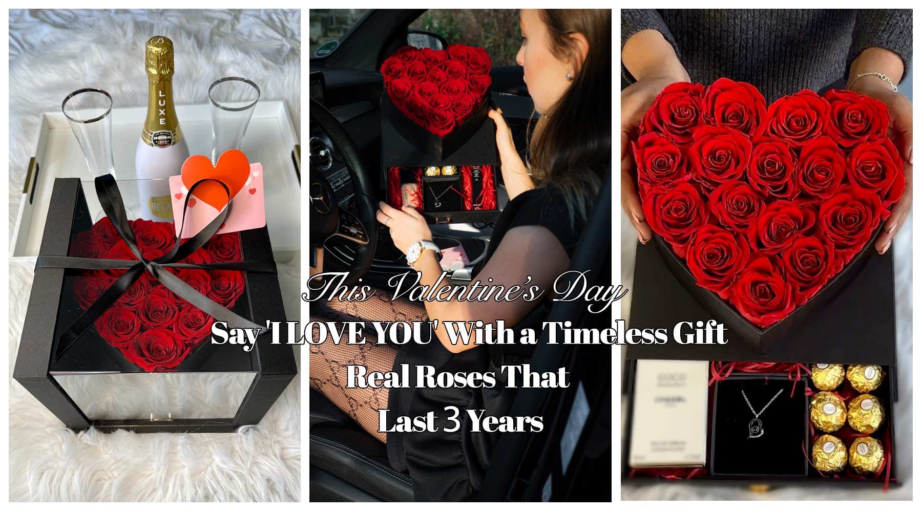 Roses, Jewelry Boxes & Organizers