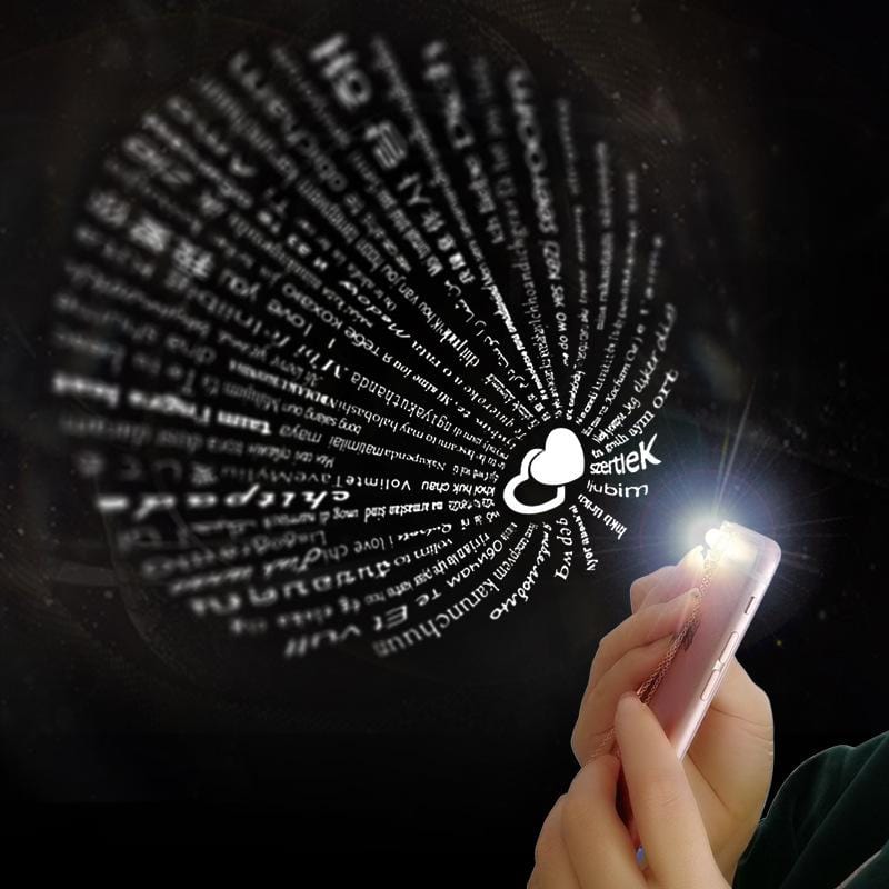 100 Languages I Love You In Heart Shape Necklace.