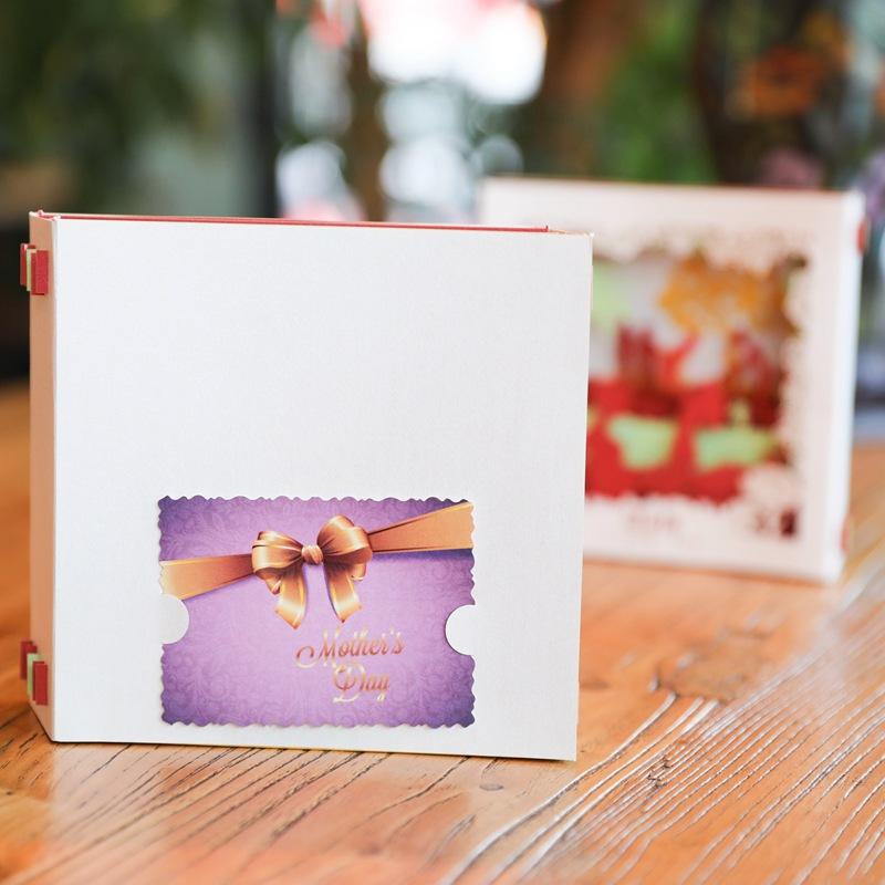 I Love You Mom 3D Pop-Up Card.