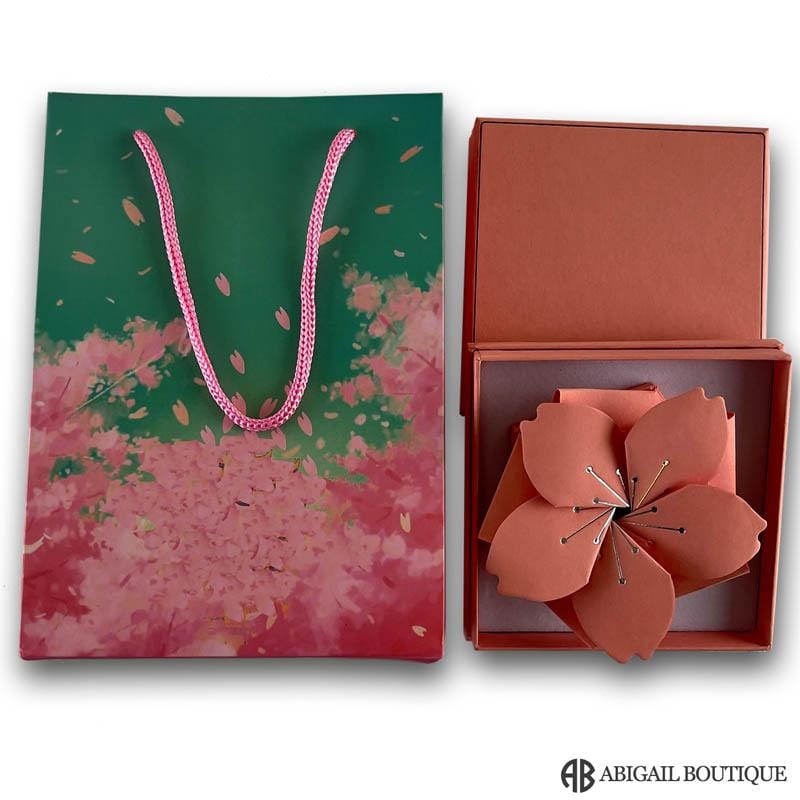 Origami Flower Jewelry Box