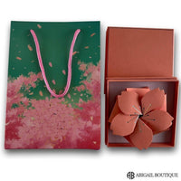 Origami Flower Jewelry Box