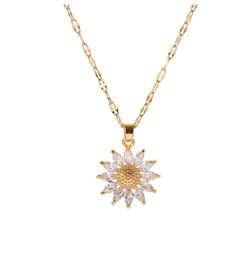 Crystal Sunflower Choker Crystal Sunflower Choker