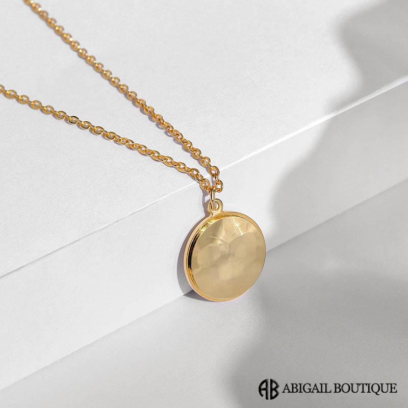 Sterling Silver Necklace With Light Reflect Love Message