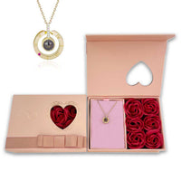 Half Dozen Mini Roses Jewelry Box