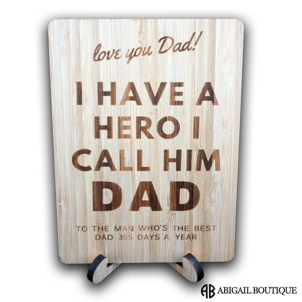 I Love You Dad Keychain