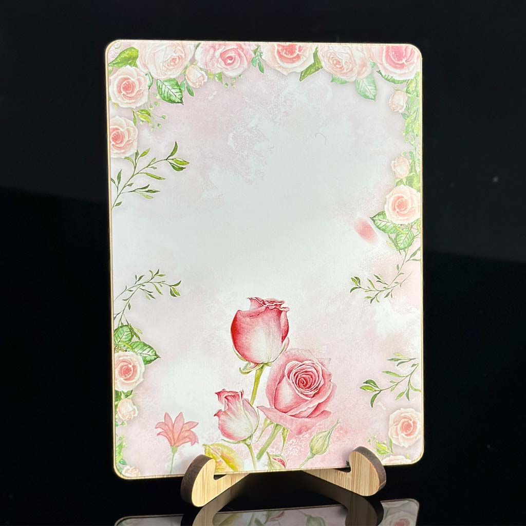 To The World You Are A Mother Necklace With Wooden Bamboo Plaque Set