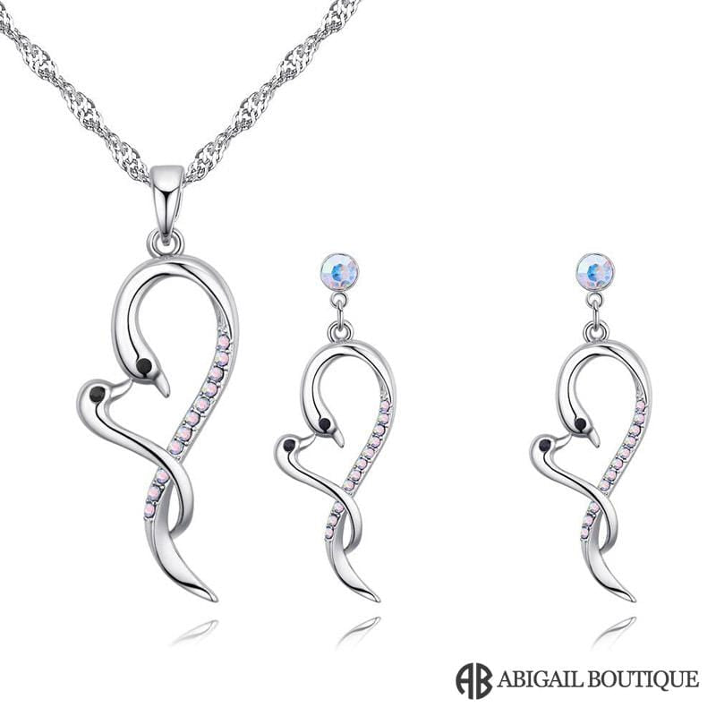 Motherly Love Swan Necklace.