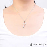Motherly Love Swan Necklace.