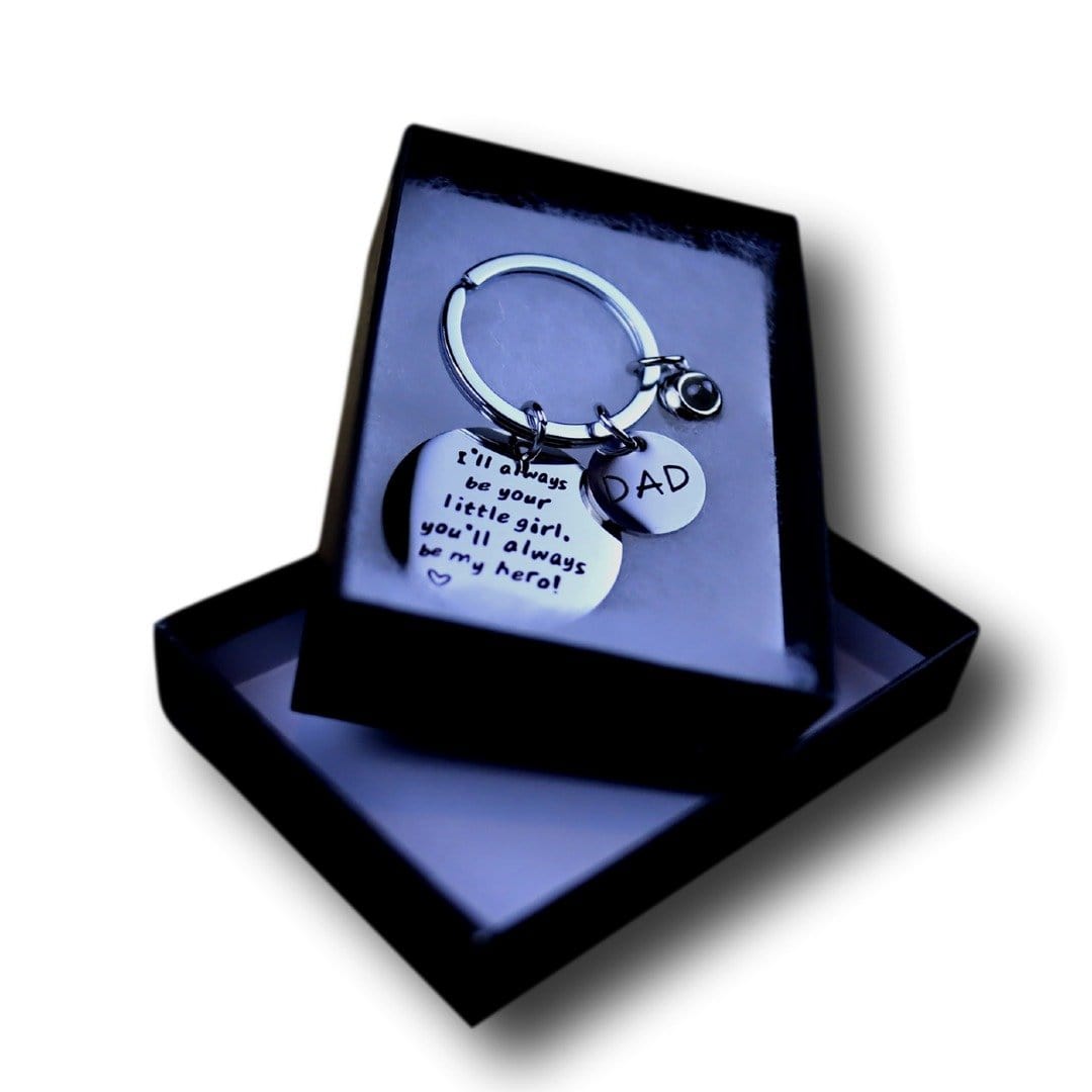 I Love You Dad Keychain.