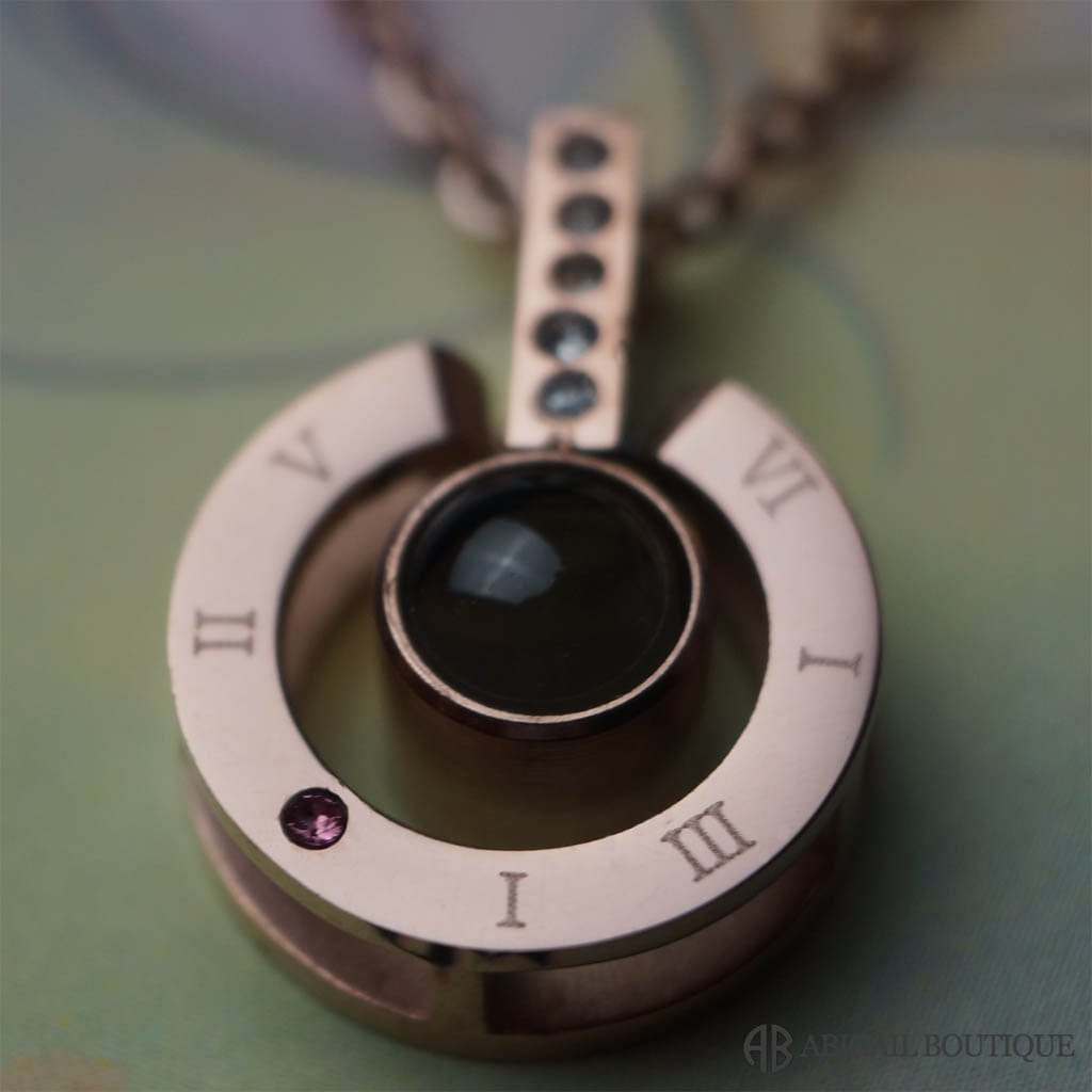 Mother &amp; Son 100 Languages I Love You Necklace.