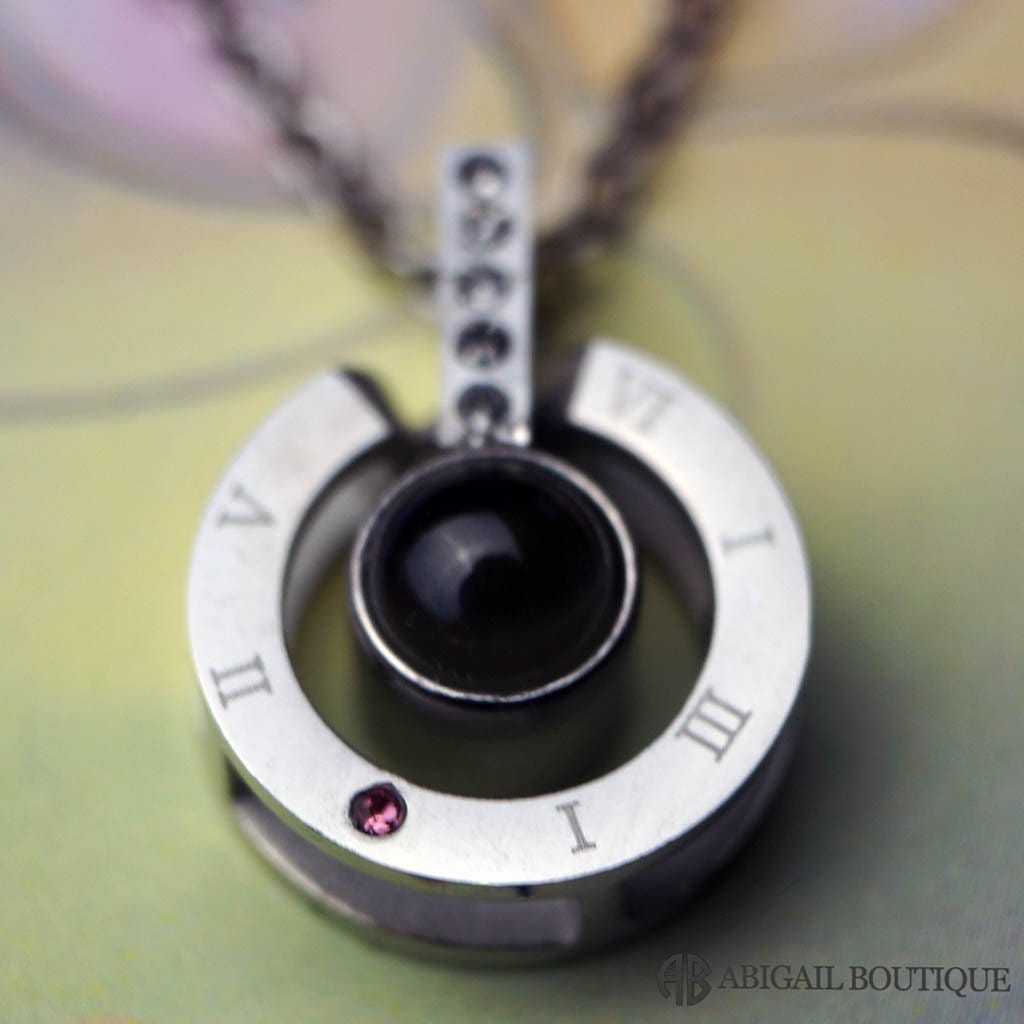 Mother &amp; Son 100 Languages I Love You Necklace.