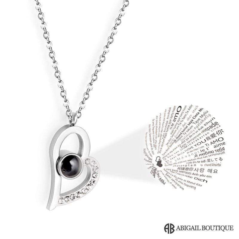 Mother&#39;s Day Message Card Insert &amp; Love Necklace