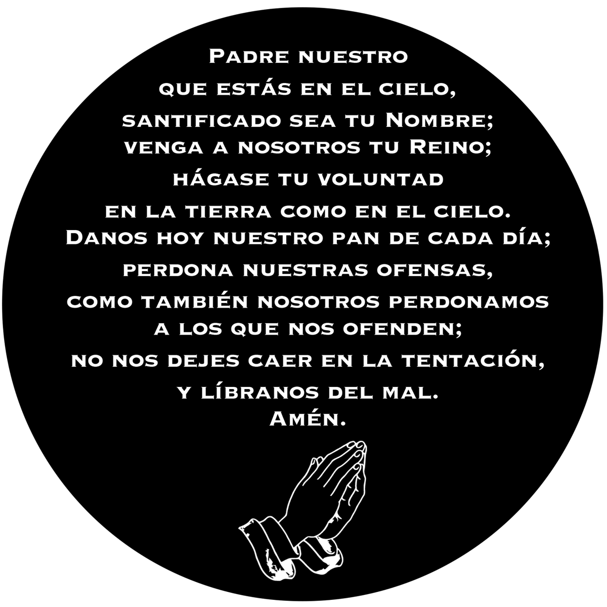 Lord&#39;s Prayer Cross Necklace