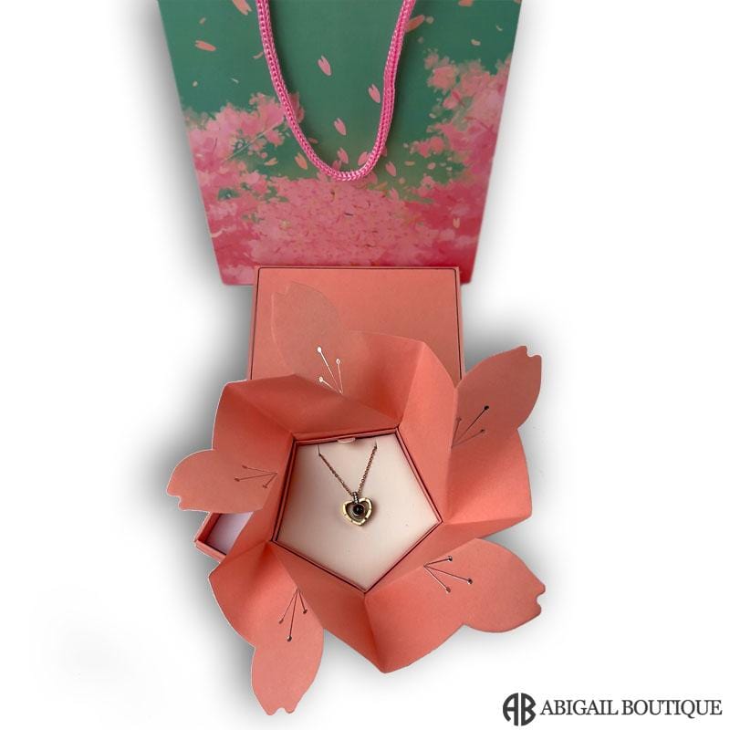 Origami Flower Jewelry Box