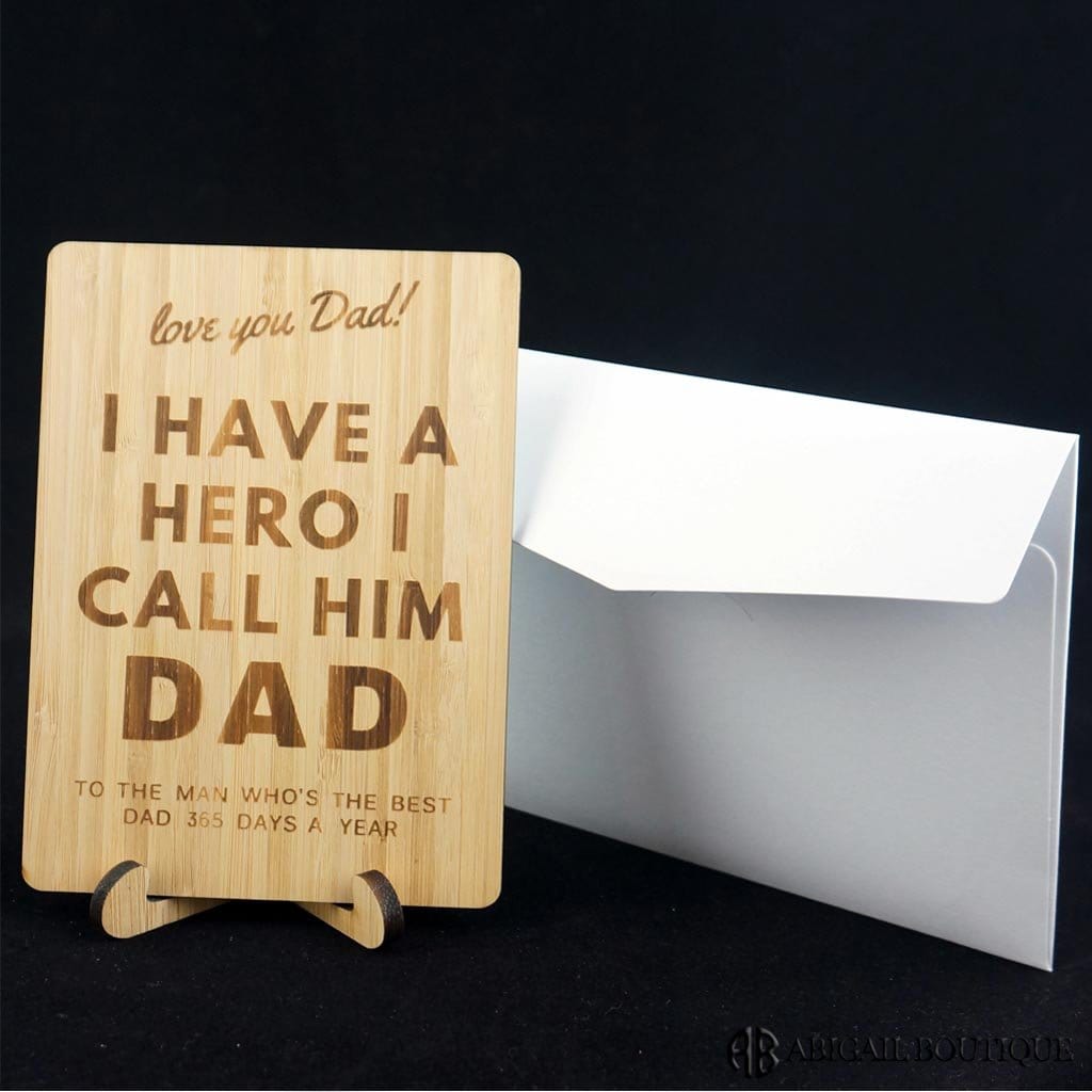 I Love You Dad Keychain