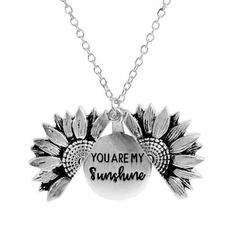 &quot;You Are My Sunshine&quot; - Sunflower Necklace.